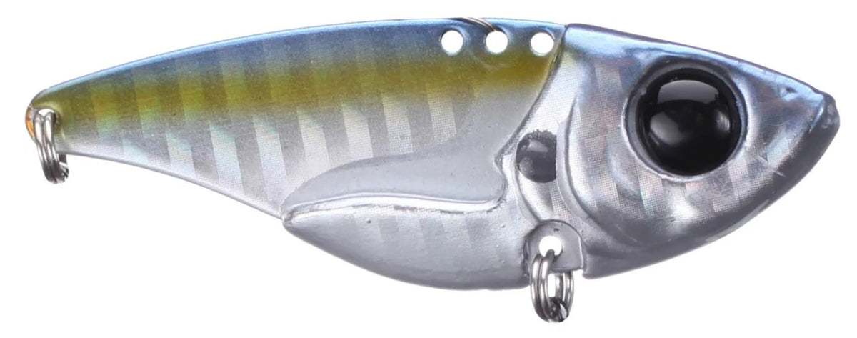 Damiki Vault 55 holo real shad half-ounce blade bait ideal for bass and panfish