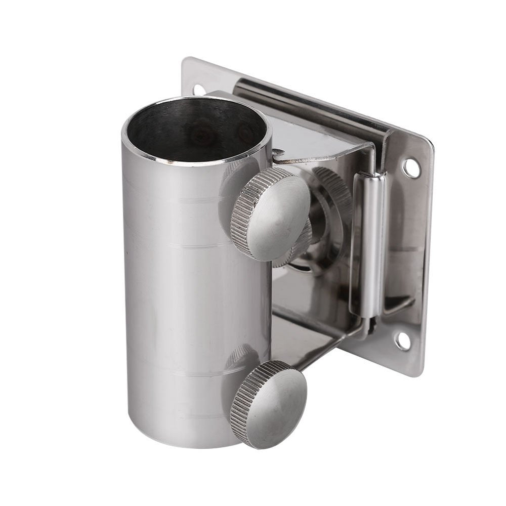 DaMohony plate-slot mount enables quick base installation on compatible surfaces.