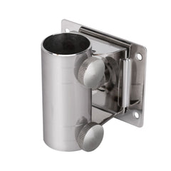 DaMohony plate-slot mount enables quick base installation on compatible surfaces.