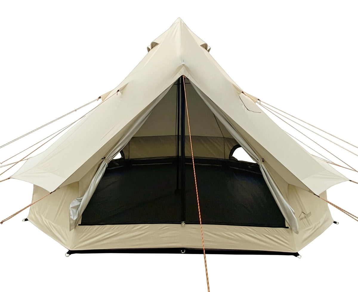 DANCHEL OUTDOOR B2 13ft yurt exterior view showing portable camping shelter