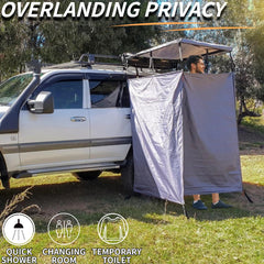 DANCHEL OUTDOOR waterproof fabric with UPF coating keeps you dry and shaded.