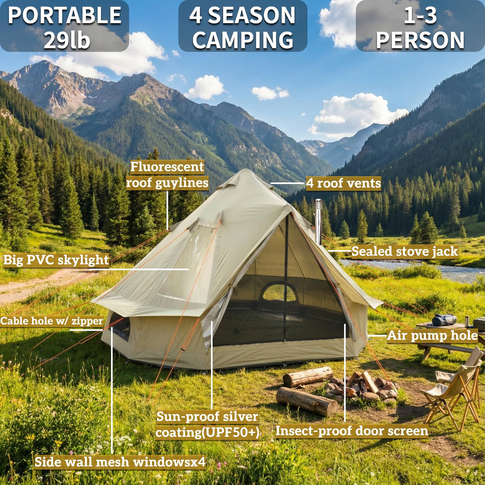 DANCHEL OUTDOOR B2I skylight view capturing starry nights and ventilation.