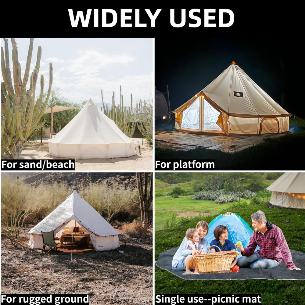 DANCHEL OUTDOOR B5PRO footprint fits 4m tent for reliable coverage