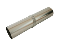 DANCHEL OUTDOOR roll-up stainless steel stove pipe for quick setup and portability.