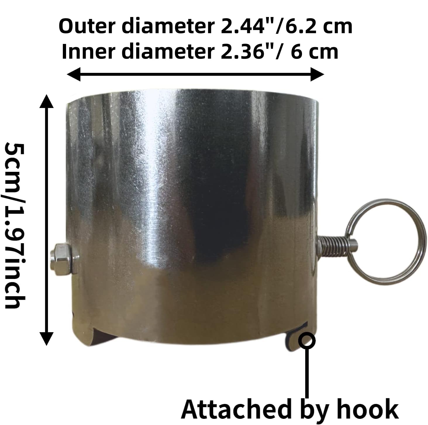 DANCHEL OUTDOOR damper inner titanium alloy disc for high temp resilience