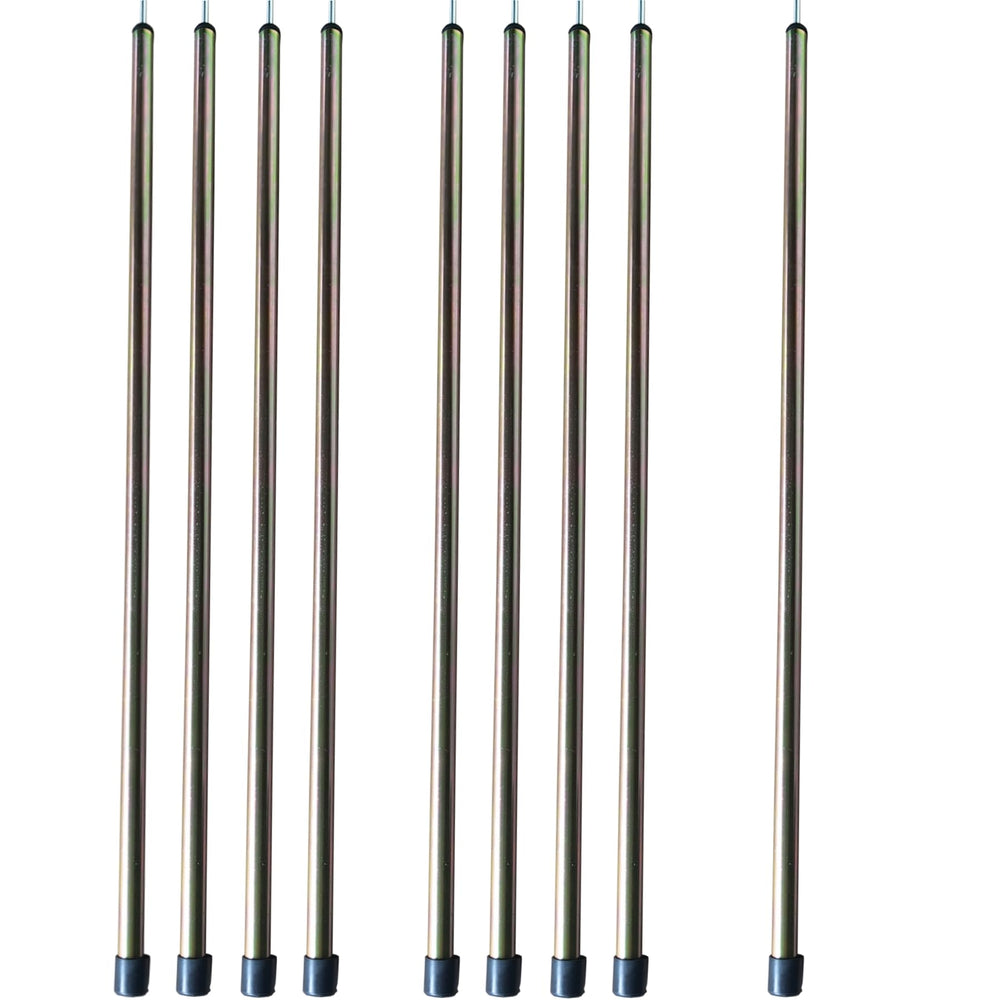 DANCHEL OUTDOOR short poles for bell tent, improving setup flexibility and compact carry.