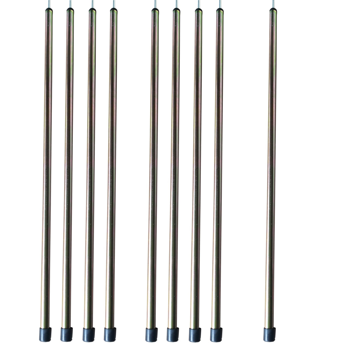 DANCHEL OUTDOOR short poles for bell tent, improving setup flexibility and compact carry.