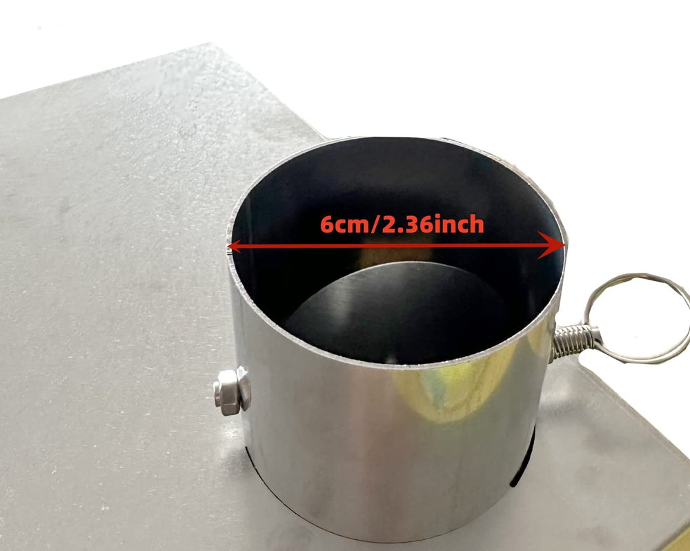 DANCHEL OUTDOOR compatible stove setup on S6 tent stove