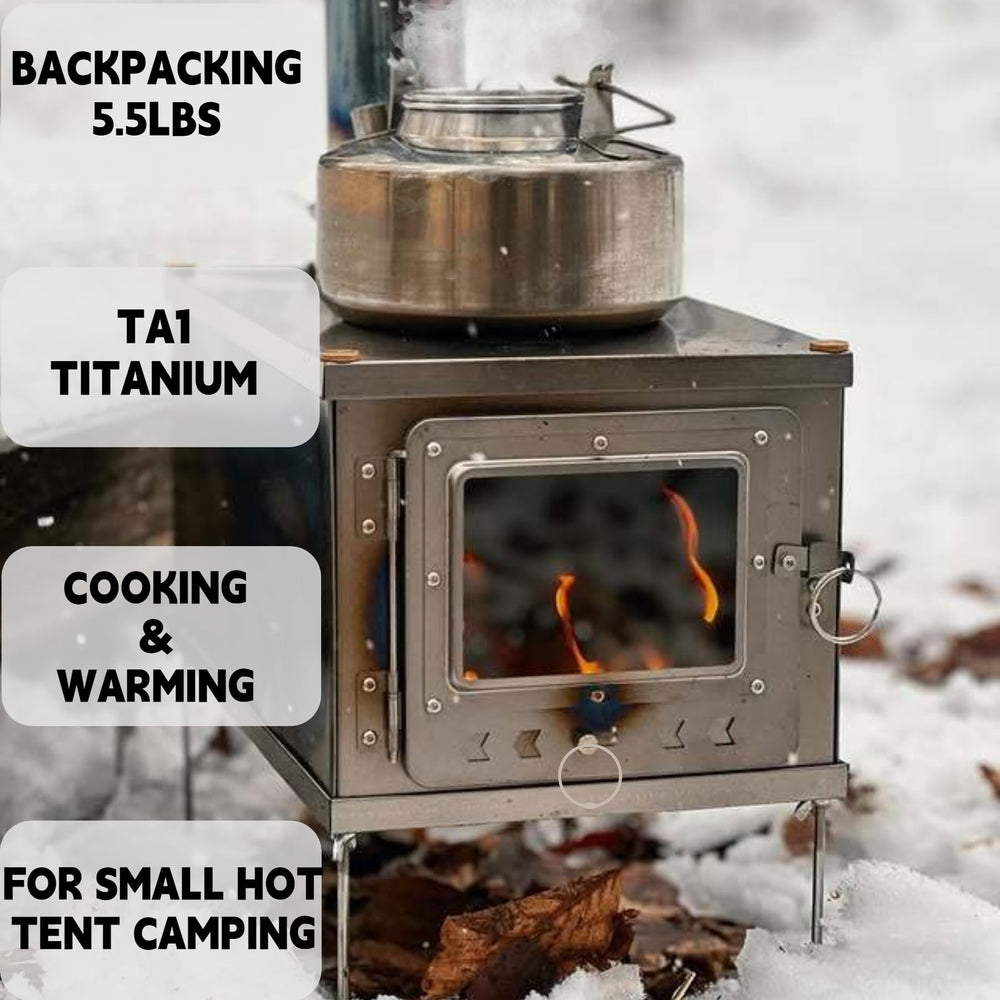 DANCHEL OUTDOOR T1 spark arrestor image highlighting safer campfire cooking.