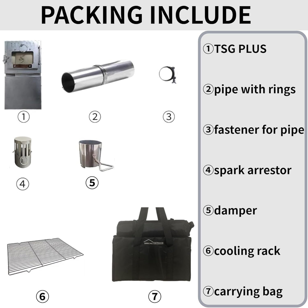 DANCHEL OUTDOOR TSG Plus compact carry bag for backpack camping