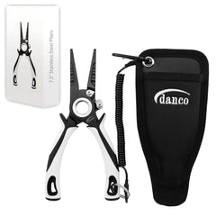 Danco 7.5-inch Pro Series Pliers in white with 304 forged stainless steel body