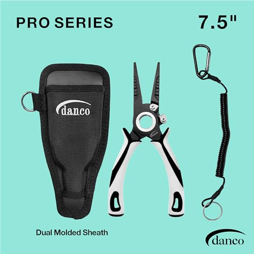 Close-up of Danco Pro Series Pliers showing 304 forged stainless steel construction