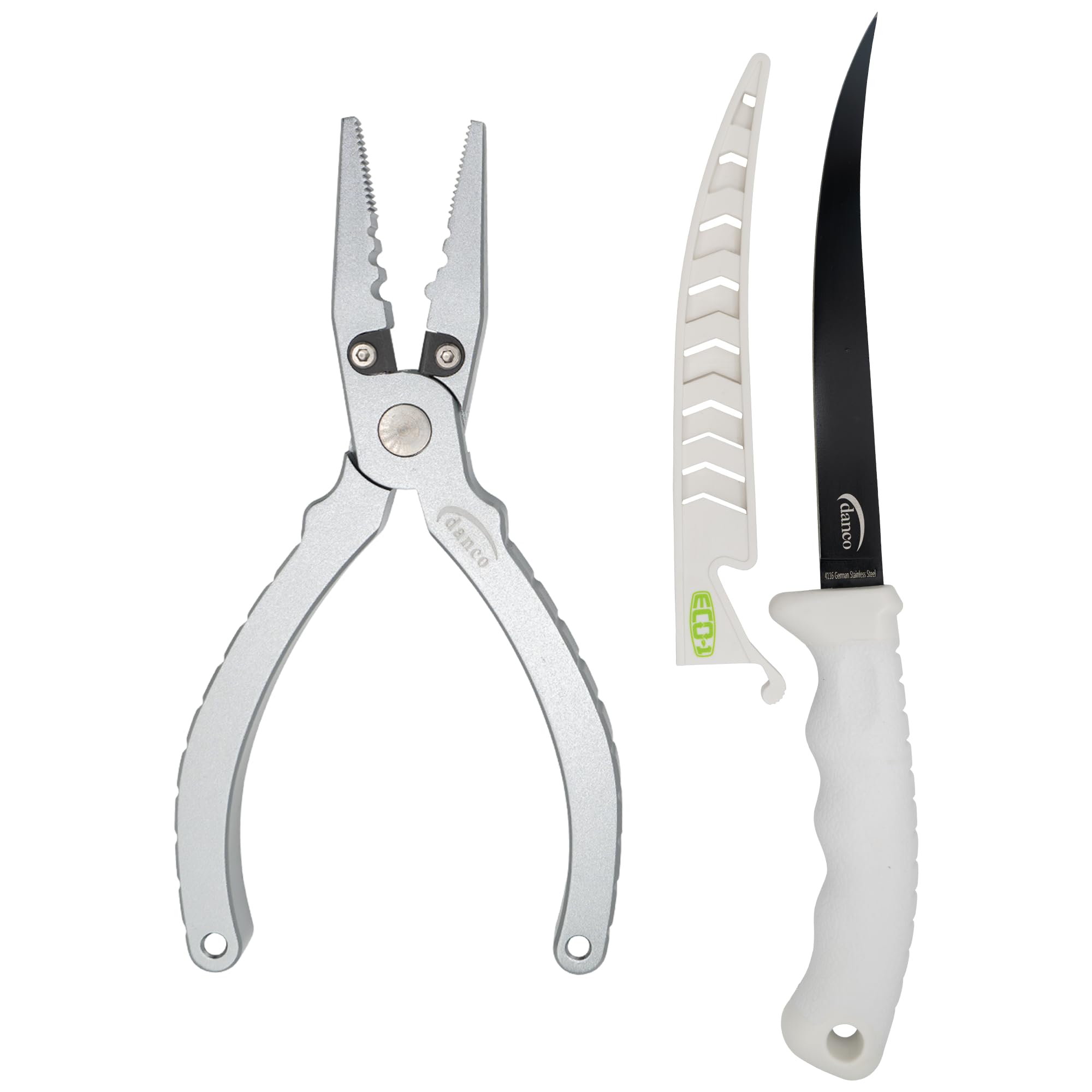 Danco ECO-1 fillet knife with 7-inch blade for precise filleting and edge retention.