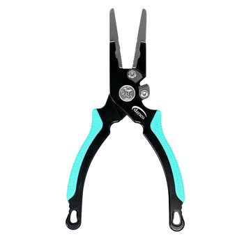 danco Pro Series 6.5-inch fishing pliers with aluminum frame offer lightweight reliability in saltwater