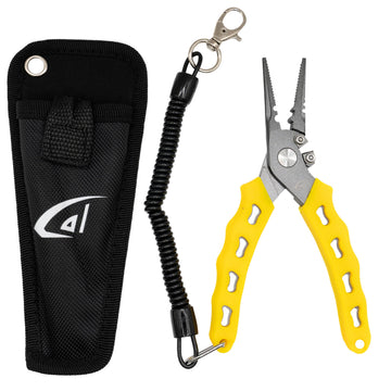 Saltwater resistant fishing pliers by Danco for saltwater and freshwater use