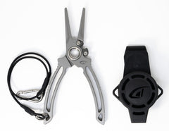 danco titanium side cutter with sheath shown for saltwater fishing durability