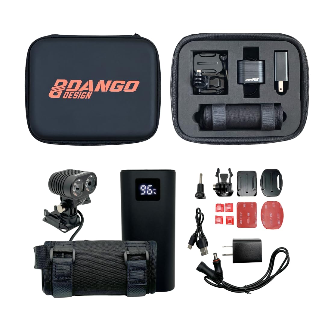 Dango Design Navigator universal mount works with various helmet brands and camera mounts.