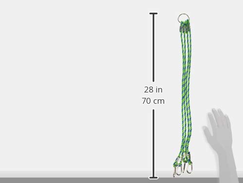 Danielson harness detail highlighting stainless steel ringedeye snaps for durable, reliable retrieval.