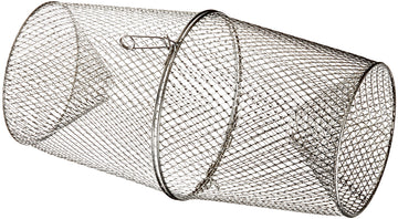 Danielson Minnow Trap Galvanized, durable galvanized construction for reliable freshwater fishing.