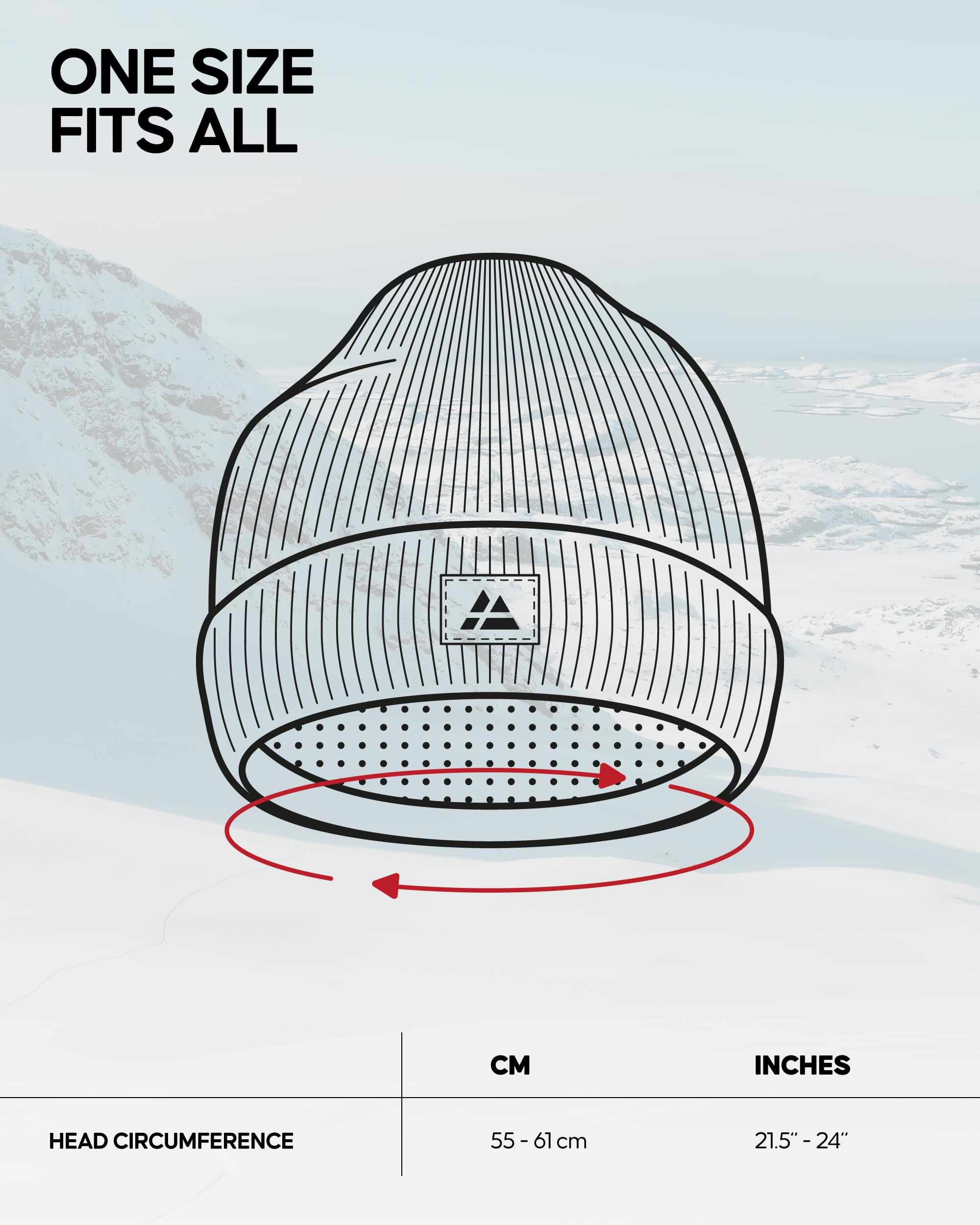 DANISH ENDURANCE Fisherman Beanie Denmark-designed piece highlighting comfort and quality