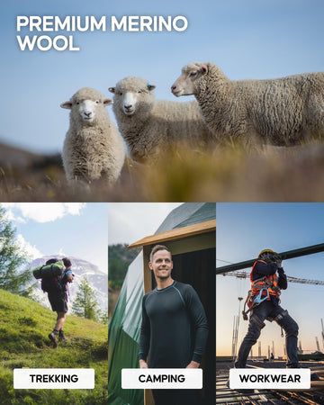 DANISH ENDURANCE hiking socks anti-blister cushioning reduces friction during long hikes.