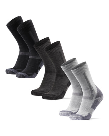 DANISH ENDURANCE hiking-socks-womens-merino-wool multicolor design adds warmth and comfort.
