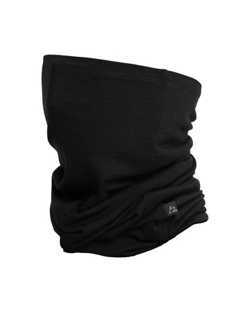 DANISH ENDURANCE Merino Snood closeup shows ultrafine fiber softness for next-to-skin comfort.