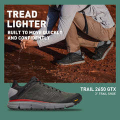 Danner Trail 2650 Gore-Tex liner enables breathable waterproof protection on trails