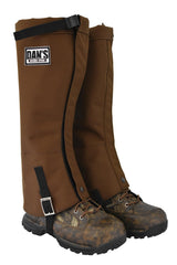 Dans Hunting Gear briarproof waterproof fabric closeup demonstrates durable trail protection.