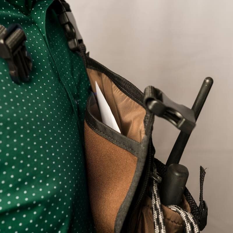 DAN'S Hunting Gear chest pack GPS pocket keeps navigation gear within reach during hunts.