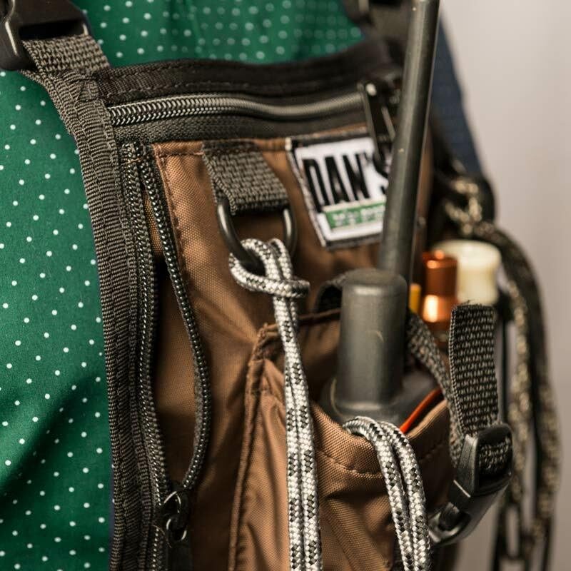DAN'S Hunting Gear thermal monocular pocket enables rapid scouting and improved visibility.