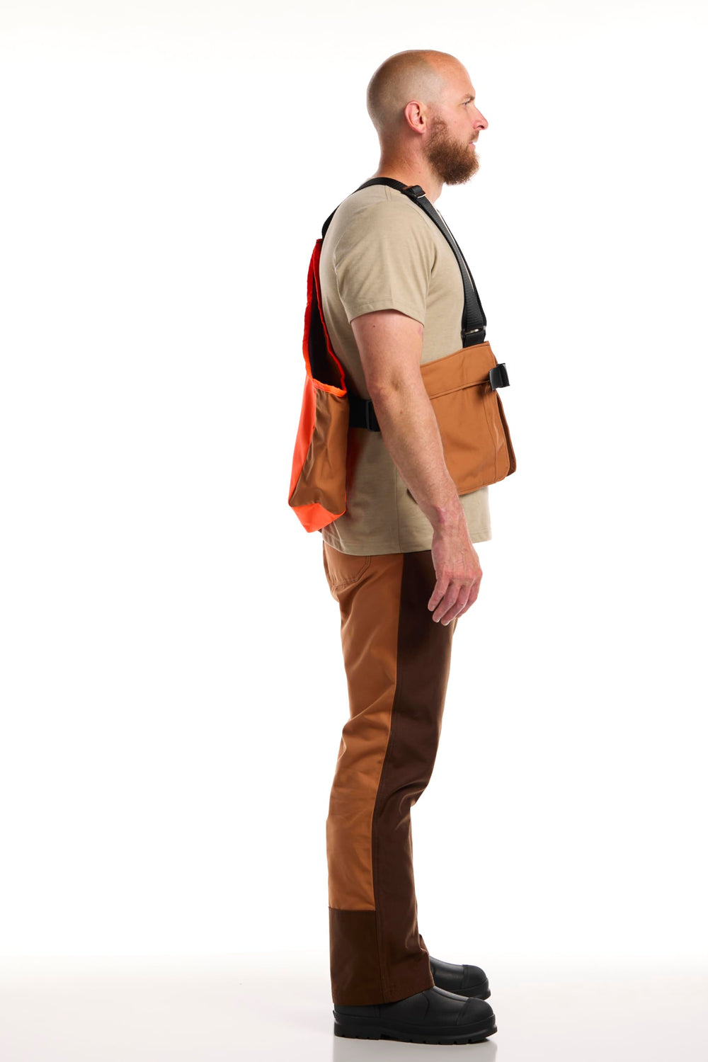 DAN'S Hunting Gear Upland Strap Vest adjustable straps for a custom, comfortable fit.