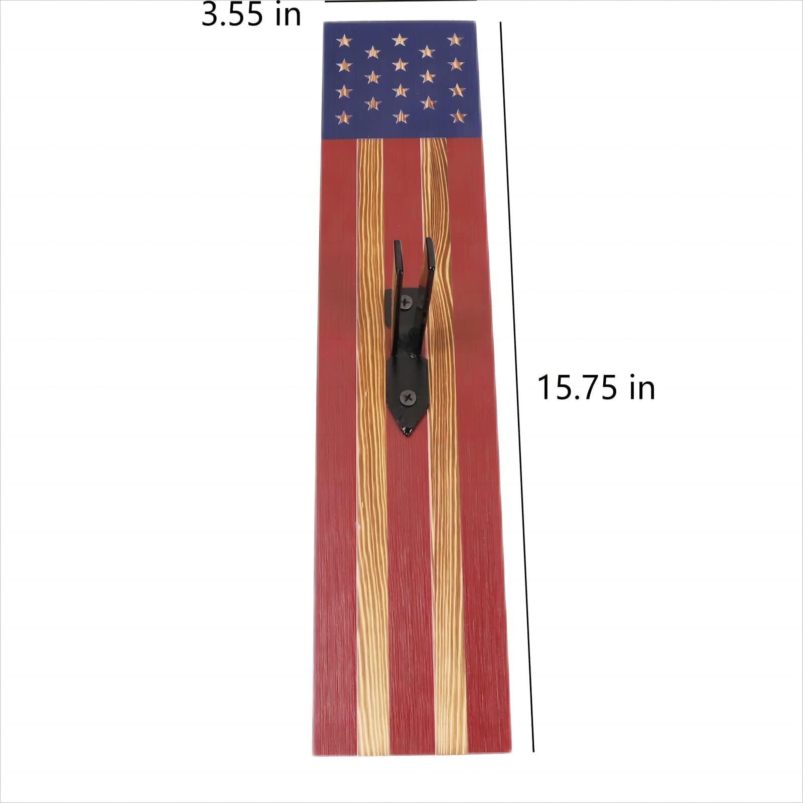 DAOIDE European mount plaque with flag design showing deer details and shot information