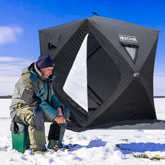 DARCHEN Ice Fishing Tent – 3-4 person capacity