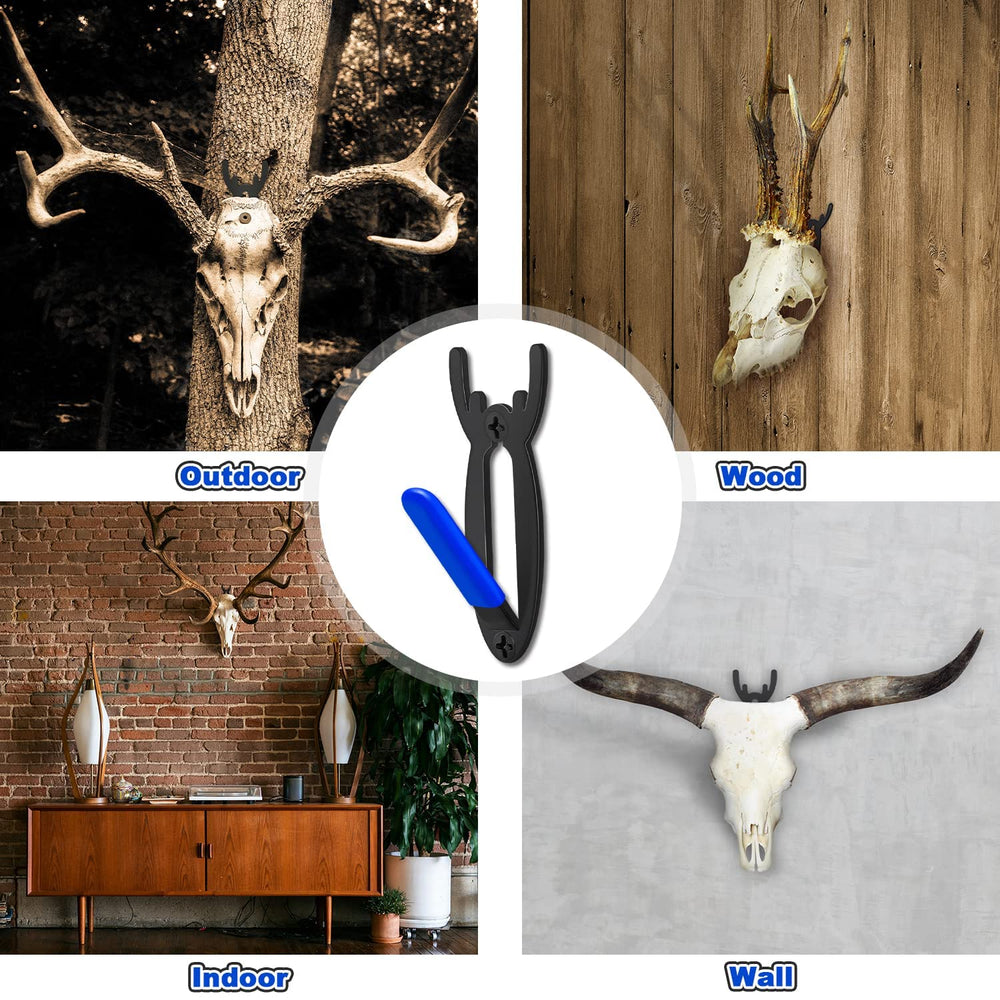 DARCKLE multi-species skull hanger supports varied trophies flexibly
