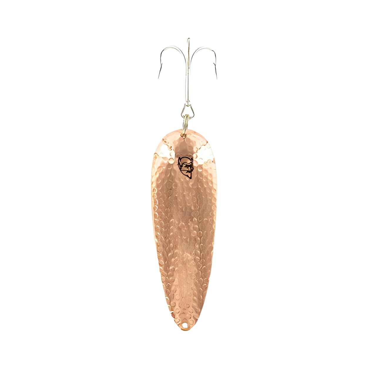 Dardevle Midget Copper Back spoon for versatile casting and trolling, attracting pike and bass.