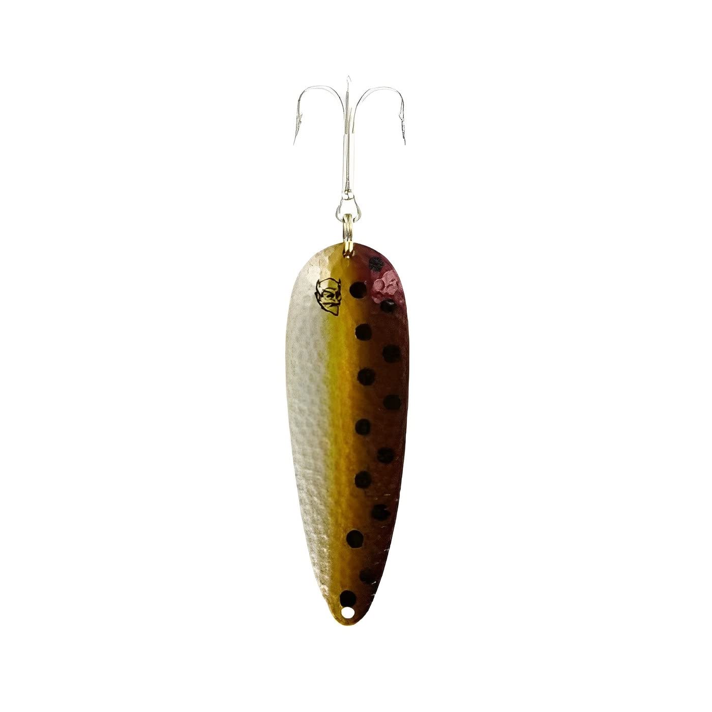 Dardevle Imp Brass Back 2/5 oz fishing spoon - USA made