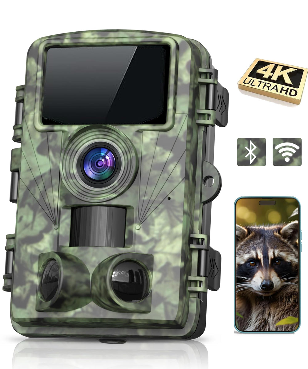 Dargahou trail camera 4K resolution captures detailed wildlife scenes