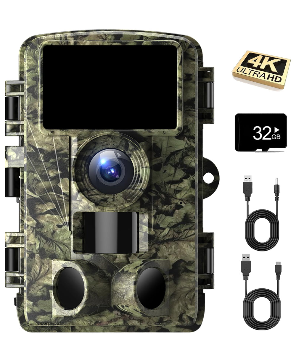 Dargahou trail camera front view shows rugged concealment for wildlife scouting