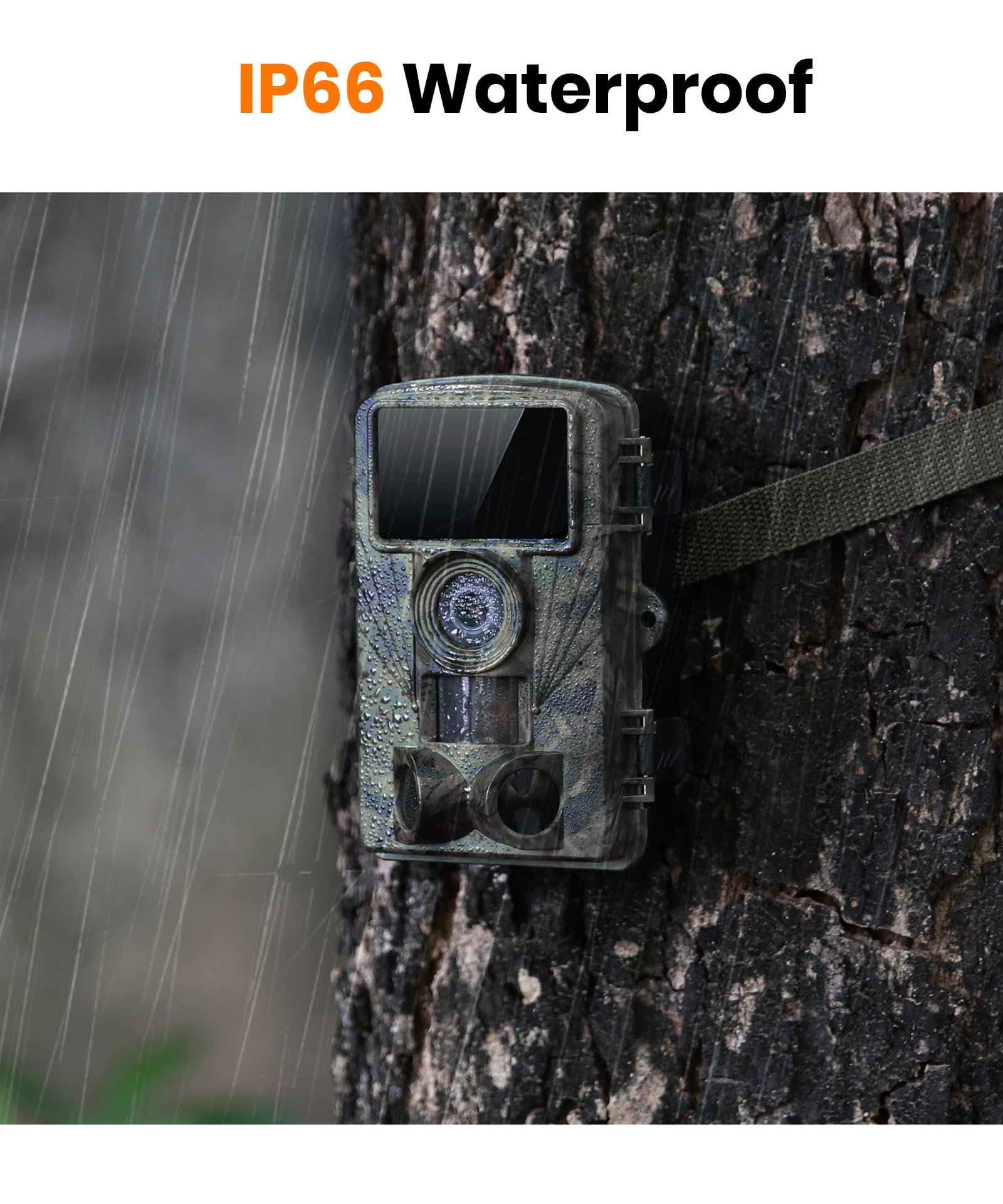 Dargahou IP66 waterproof build withstands rain and dust during rugged use