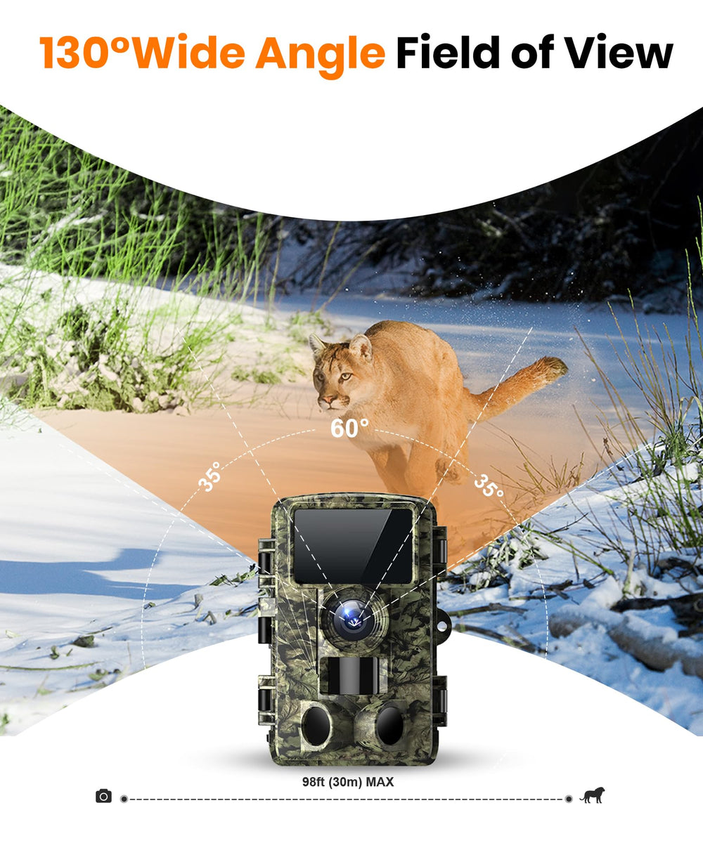 Dargahou 130-degree wide angle expands wildlife coverage for field monitoring