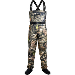 Dark Lightning breathable insulated chest waders camo exterior for four-season fishing