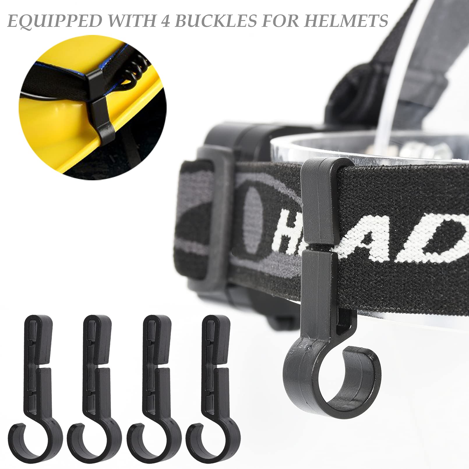 DARKBEAM COB Floodlight Headlamp IPX4 waterproof rating indicates rain-ready performance