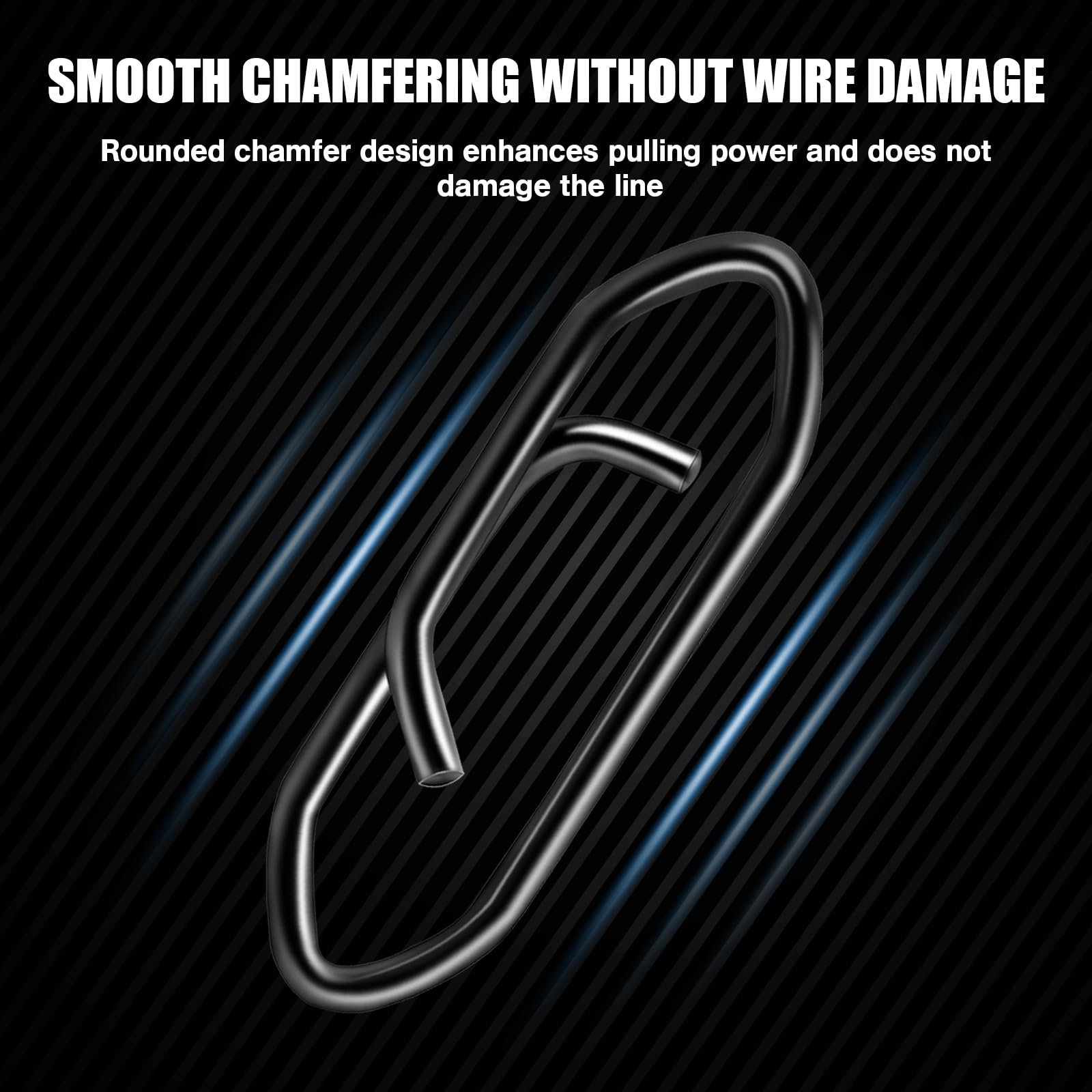 Darlingao fishing speed clips ready for quick lure changes in water