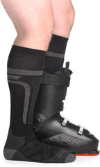 Darn Tough Edge OTC Midweight with padded shin cushions feet for snow comfort