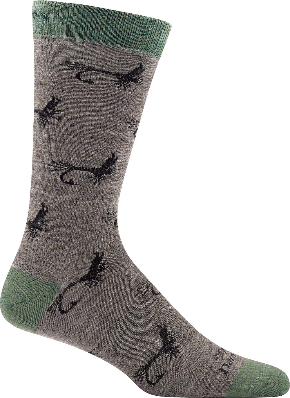 Darn Tough Everyday Merino wool taupe socks for durable all-day comfort.