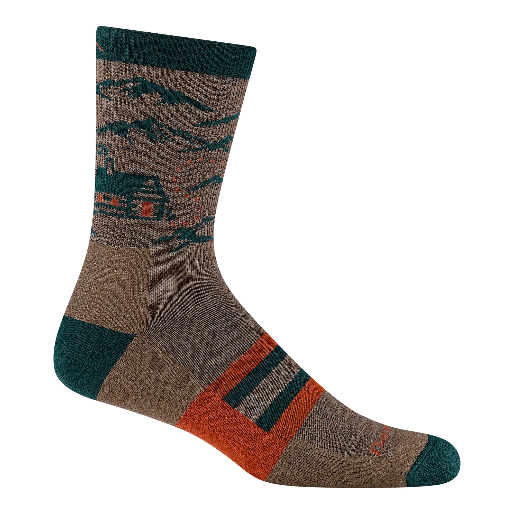 Darn Tough Merino wool blend offers warmth and breathability