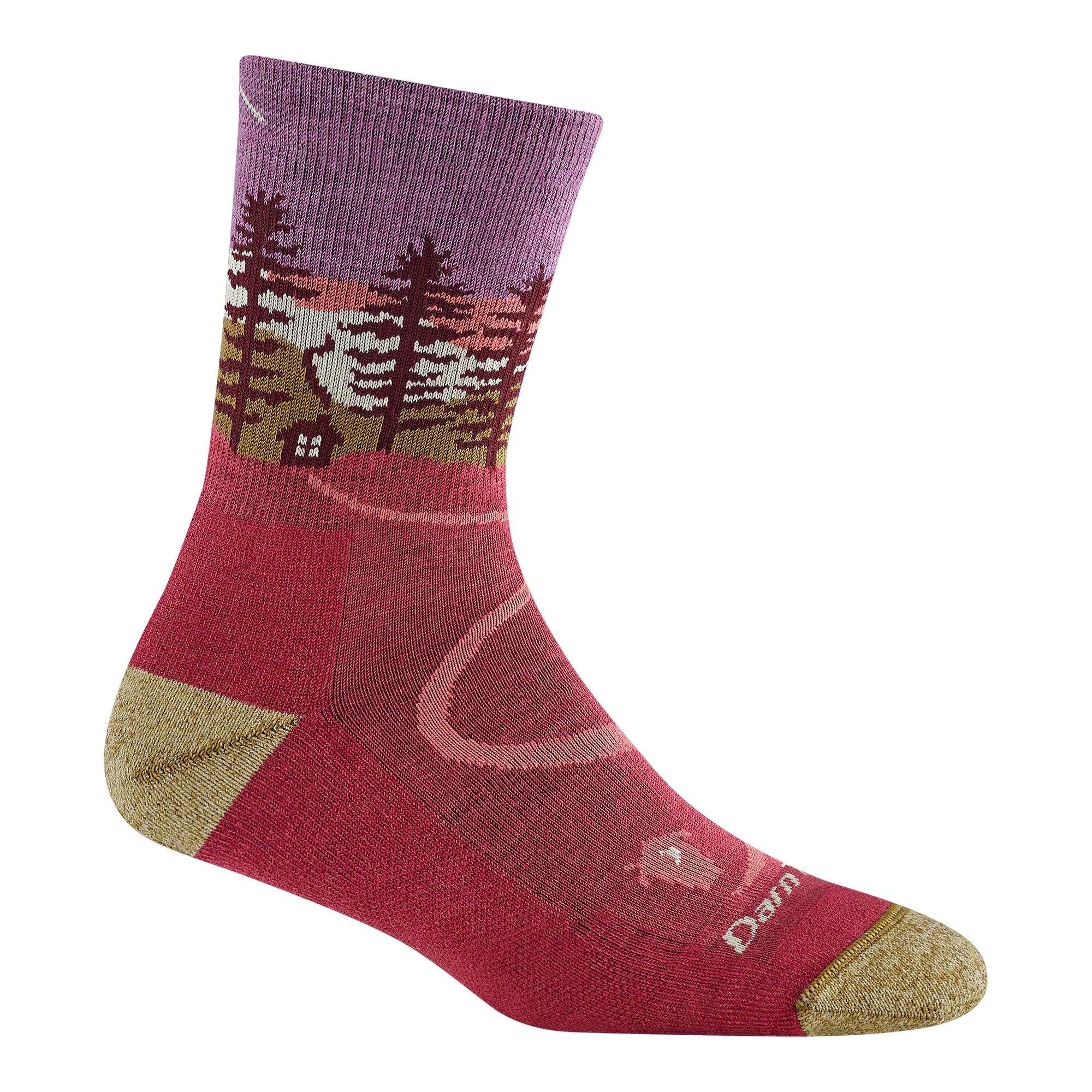 Darn Tough Northwoods sock with midweight cushion for long trail days