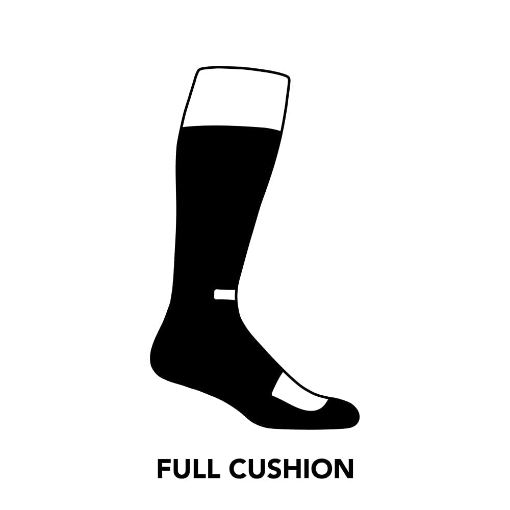 Over-the-calf cuff on Darn Tough Paul Bunyan OTC Midweight sock for complete coverage