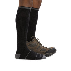 Close-up of seamless toe on Darn Tough Paul Bunyan OTC Midweight sock for smooth wear